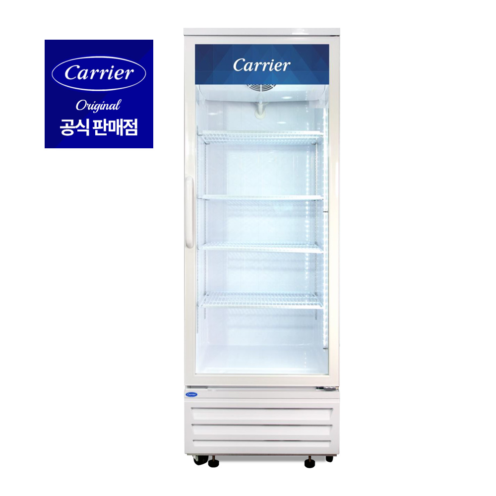 캐리어 업소용 냉동 쇼케이스 냉동식품 수직 컵냉동 냉동고 간냉식 직냉식 480F1H 이미지 2