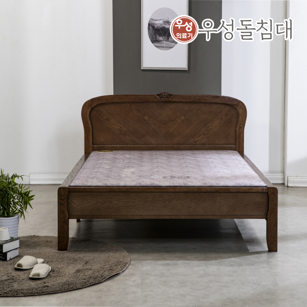 우성의료기 슈퍼싱글 레트로 포켓스프링 황토볼 흙침대 : 우성의료기
