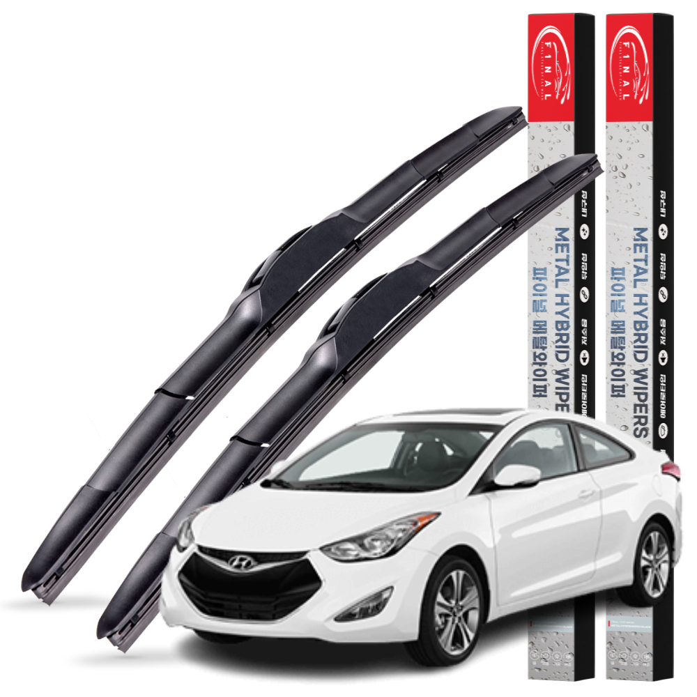 1+1 현대 자동차 아반떼 전차종 메탈 하이브리드 와이퍼 윈도우브러쉬 3S 600+450mm - 상세 이미지 4