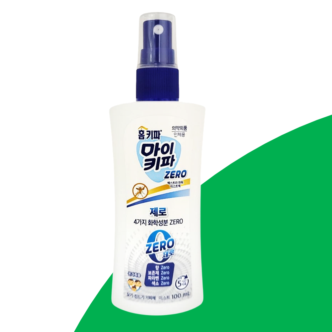 홈키파 마이키파 제로 이카리딘 20% 뿌리는 모기약 모기기피제 기내반입 수화물 베트남 - 상품 이미지