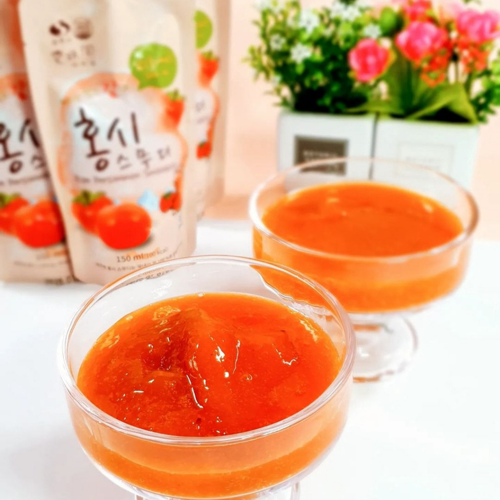 아이스 홍시 스무디 10팩(150ml) 냉동홍시 주스 - 상품 이미지