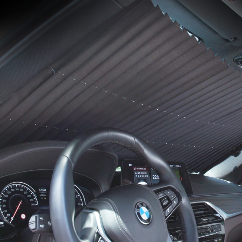 넘버원 자동차 햇빛가리개 차량 커튼 운전석 앞유리 창문가리개