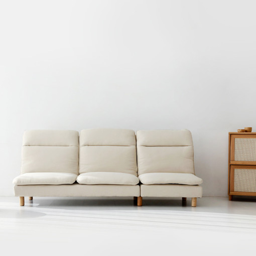 3인 리클라이너 쇼파 낮은 수동 소파