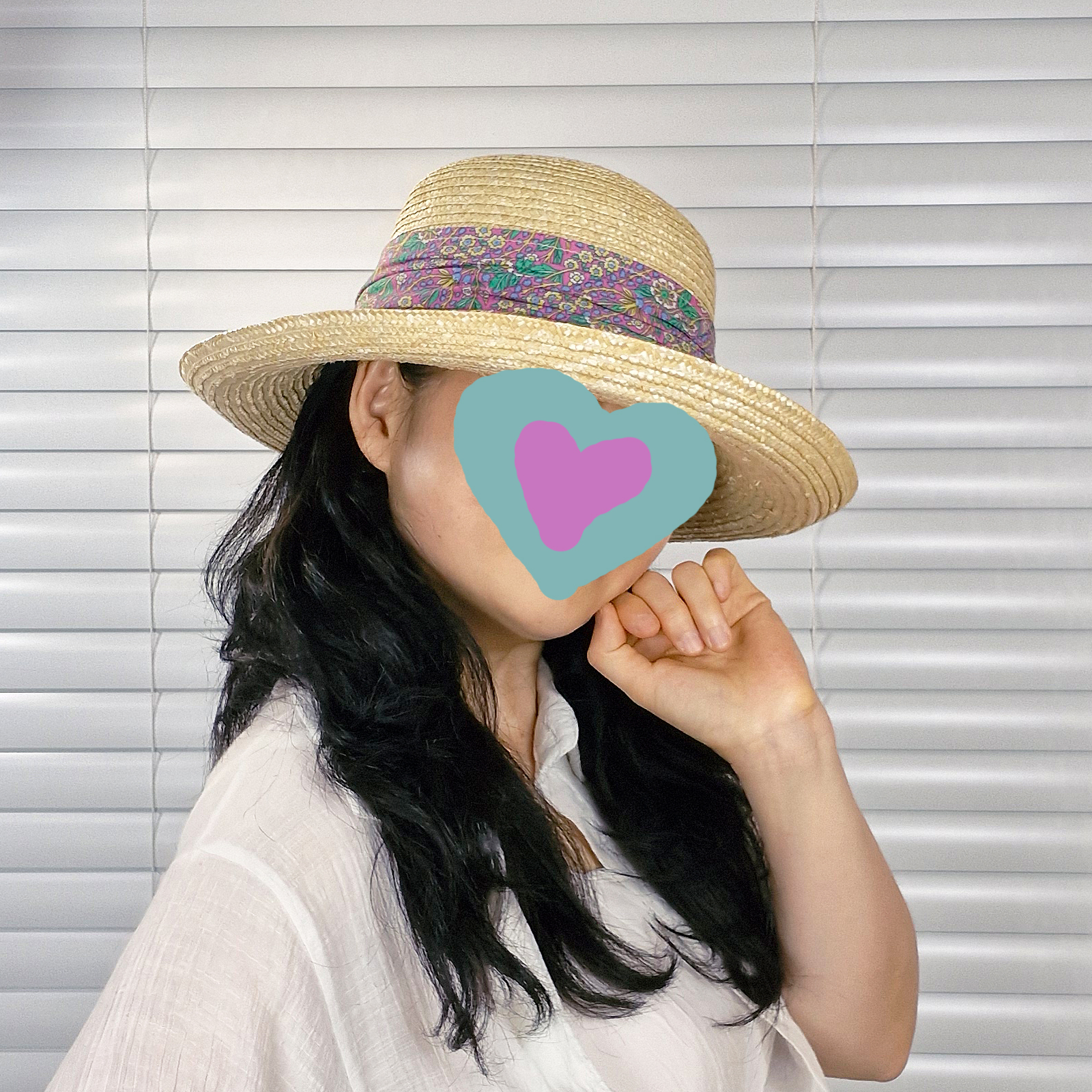 국산 여성 여름 모자 밀집 휴양지 비치 바캉스 라피아햇 라탄 라피아 여자 - 상세 이미지 2
