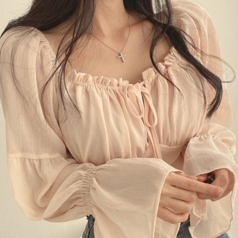 동상이몽2 345회 이지혜 블라우스 하객룩 데이트 의상 옷 패션 - 메인 이미지