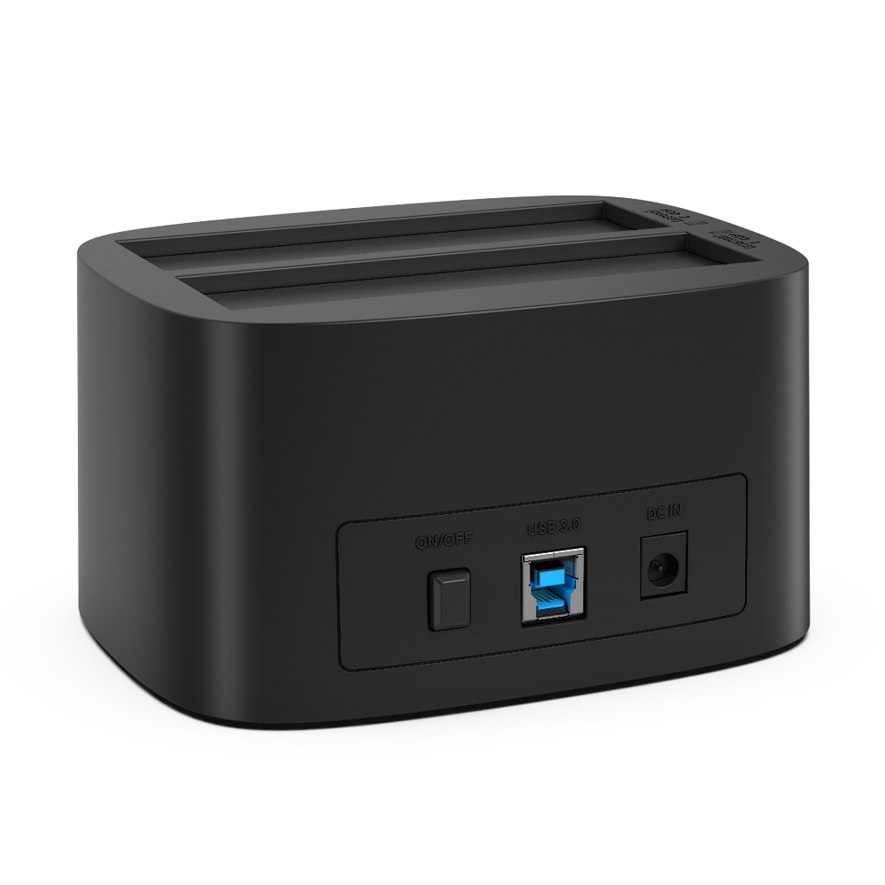 크우각 USB3.0 SSD HDD 하드 도킹스테이션 2베이 하드복사기 - 상세 이미지 5