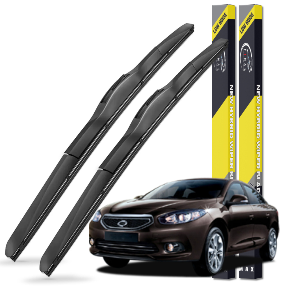 1+1 르노 SM3 전차종 메탈 하이브리드 와이퍼 윈도우브러쉬 3S 600+400mm - 상세 이미지 3