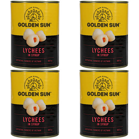 [해외]골든 선 홀 리치 인 시럽 565g 4개