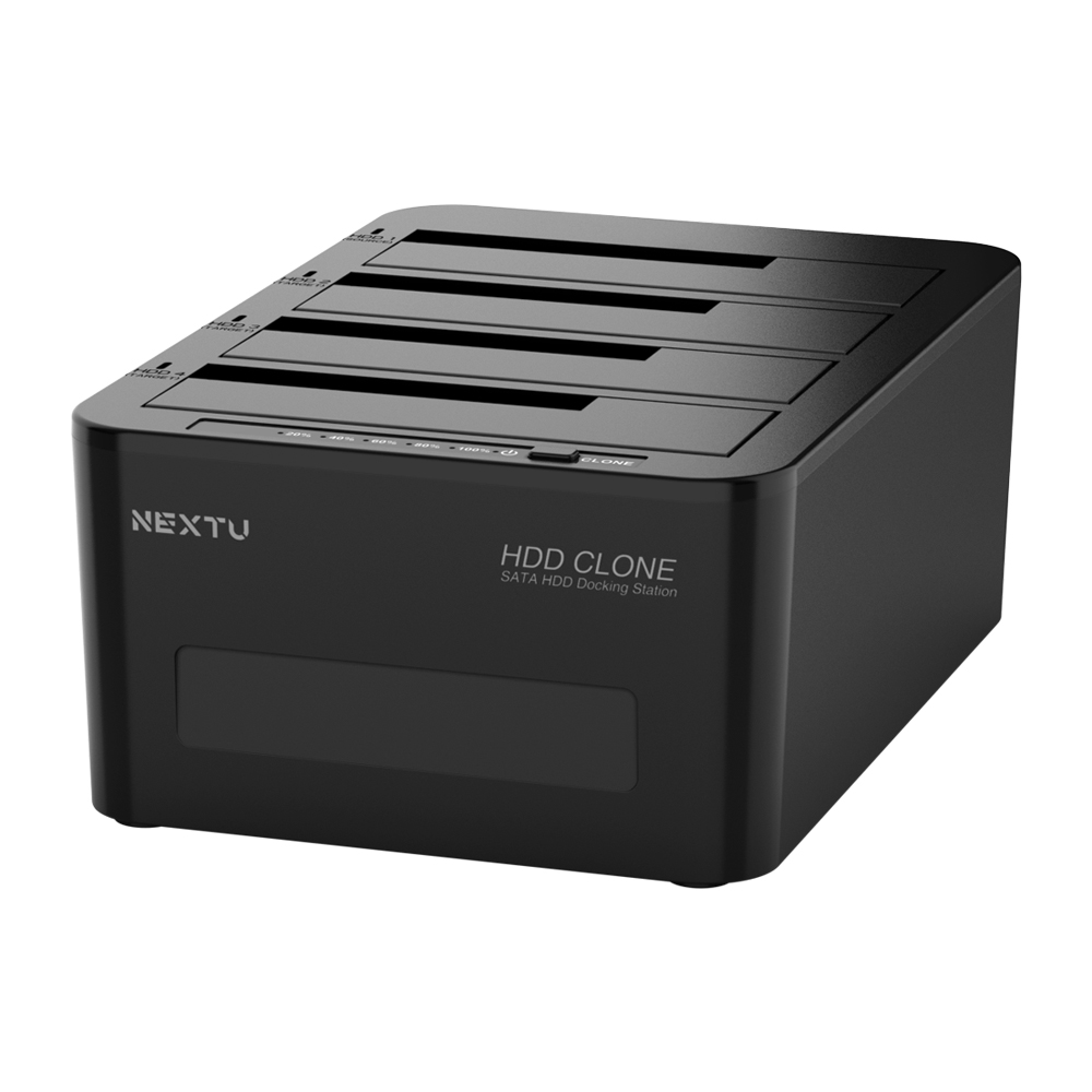 크이원 USB3.0 SSD HDD 하드 도킹스테이션 4베이 하드복사기 - 상세 이미지 5