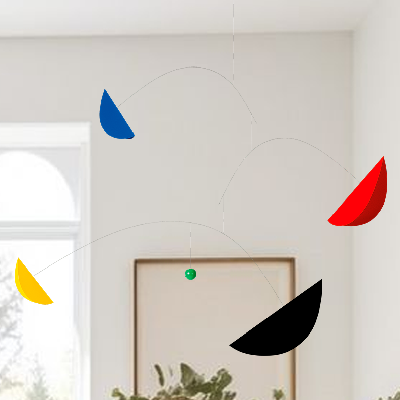 플렌스테드 모빌 생명 화이트&골드 Flensted Mobiles - Life&Thread - 상세 이미지 2