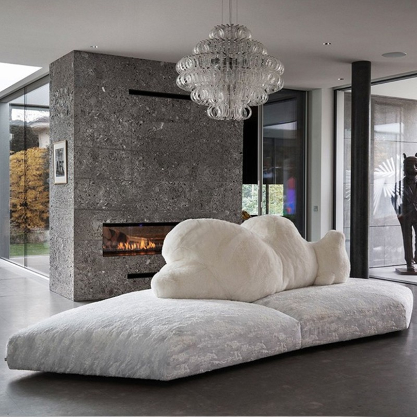 에드라 팩 패브릭 곰돌이 소파 Edra Pack Sofa 300cm