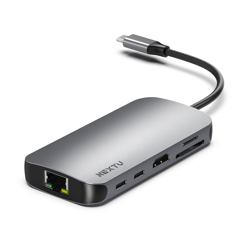 넥스트유 도크존 10in1 8K HDMI2.1 PD 100W USB C타입 멀티허브 - 상세 이미지 2