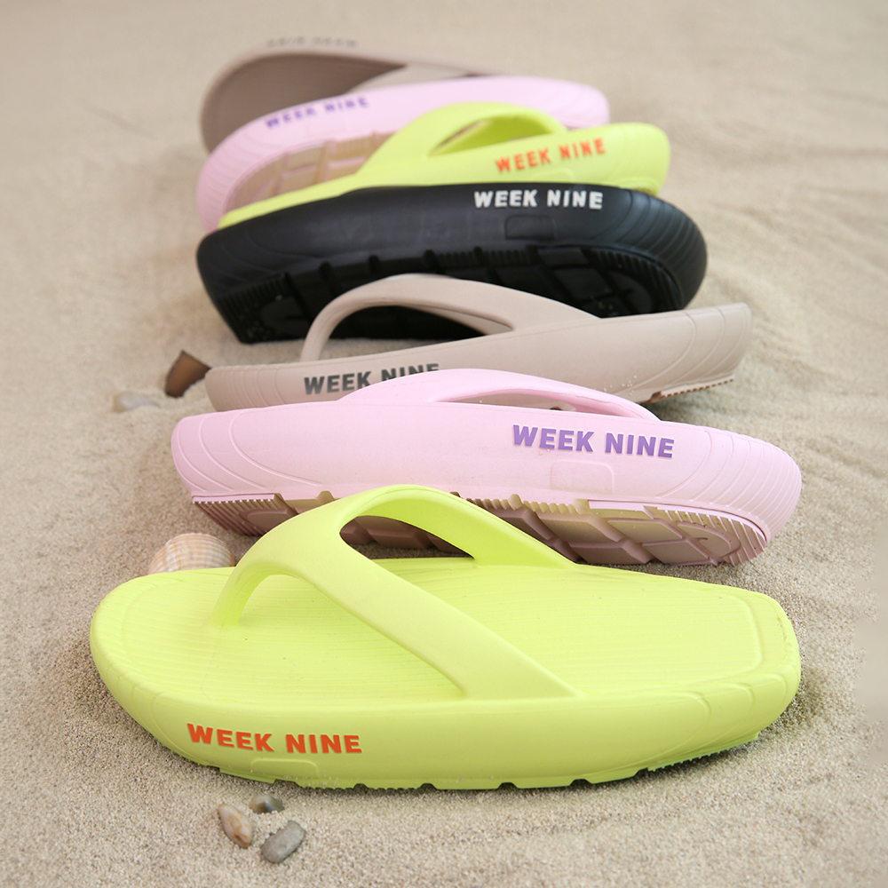 위크나인 슬리퍼 여름 논슬립 편한 남녀 공용 쪼리 나인플립