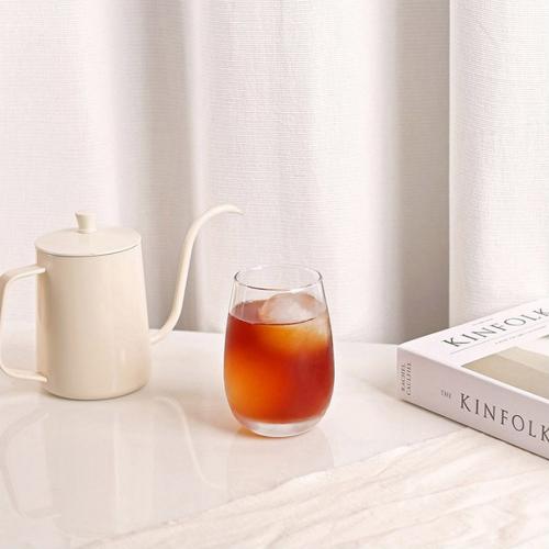 SJ 델리 유리 커브 언더락잔 ES7029 400ml 1P 맥주 에이드잔 - 메인 이미지