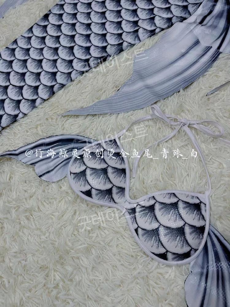 머메이드 다이빙 대회 공연복 아웃핏 인어공주 아쿠아리움 프리다이빙 빅테일 맞춤가능 - 상세 이미지 4