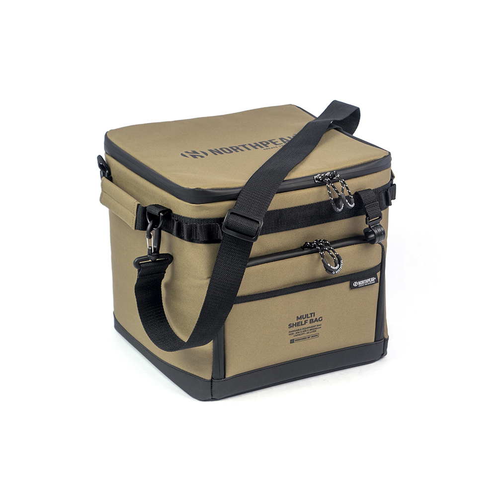 [노스피크] 멀티쉘프백 올리브탄 - 상품 이미지