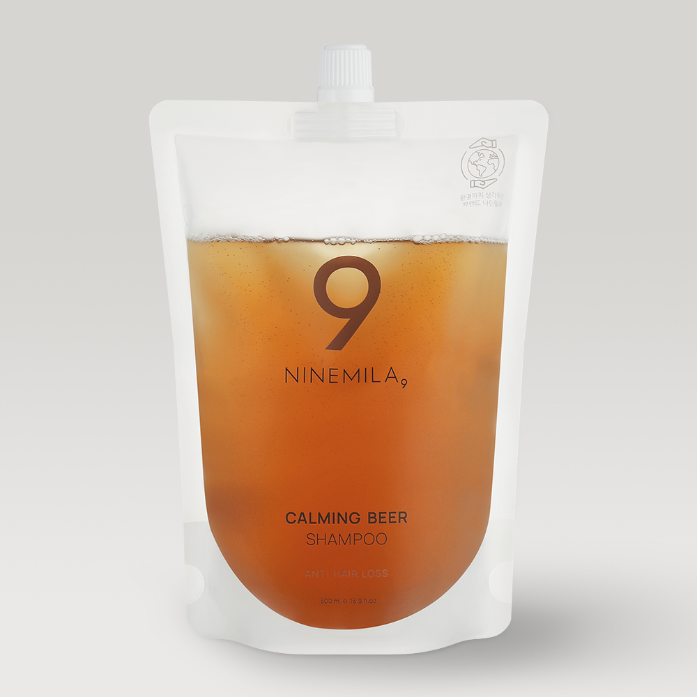 나인밀라 맥주효모/레드콜라겐/애플민트 리필파우치(택1) 자몽향, 500ml, 1개