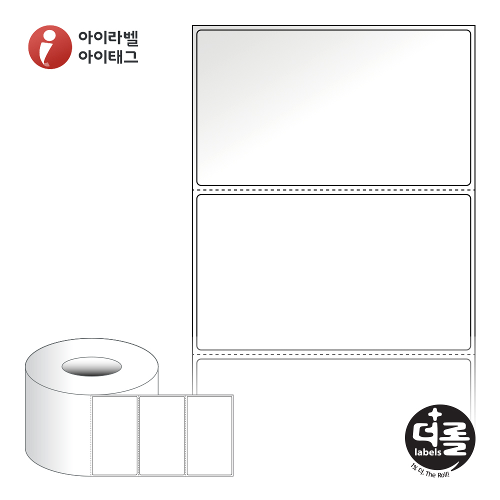 더롤라벨 RL9554LG 바코드 라벨 95x54 아트광택 75지관 2,000라벨 리본 필요 - 상품 이미지