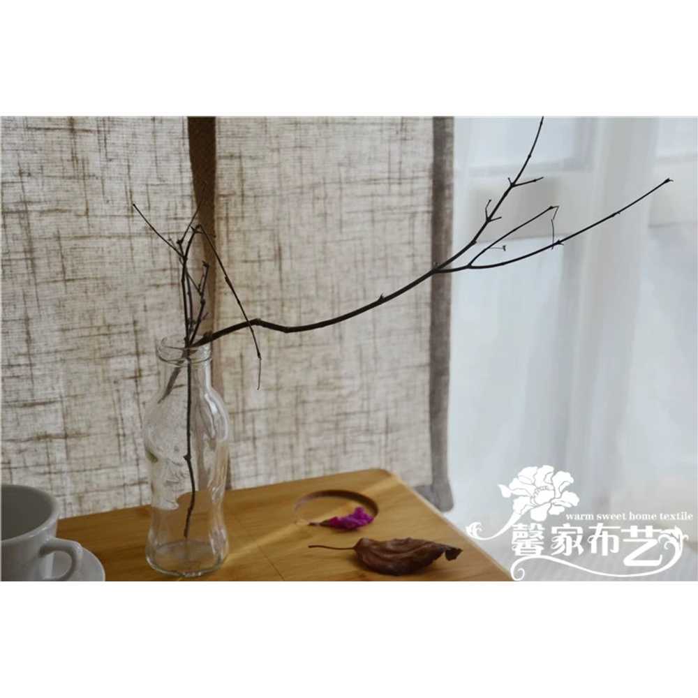 린넨 블라인드 커튼 한옥 가리개 베란다 창문 쉐이드 삼베 롤스크린 130x100 - 상세 이미지 2