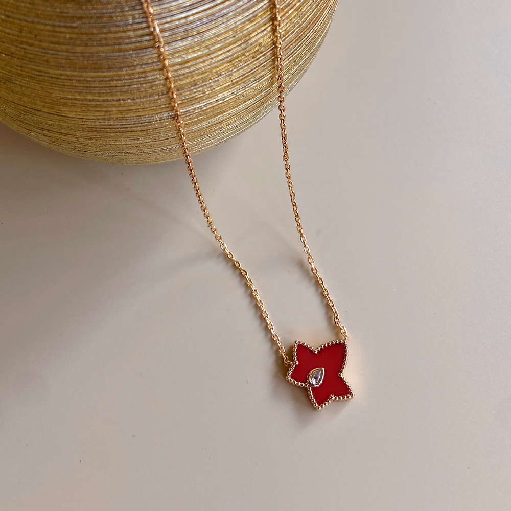 롤라로즈 Ivy 커넬리언 비즈 펜던트 목걸이 LR50039 - 상세 이미지 5