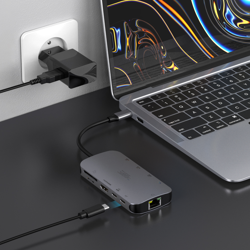 넥스트유 도크존 10in1 8K HDMI2.1 PD 100W USB C타입 멀티허브 - 상세 이미지 5