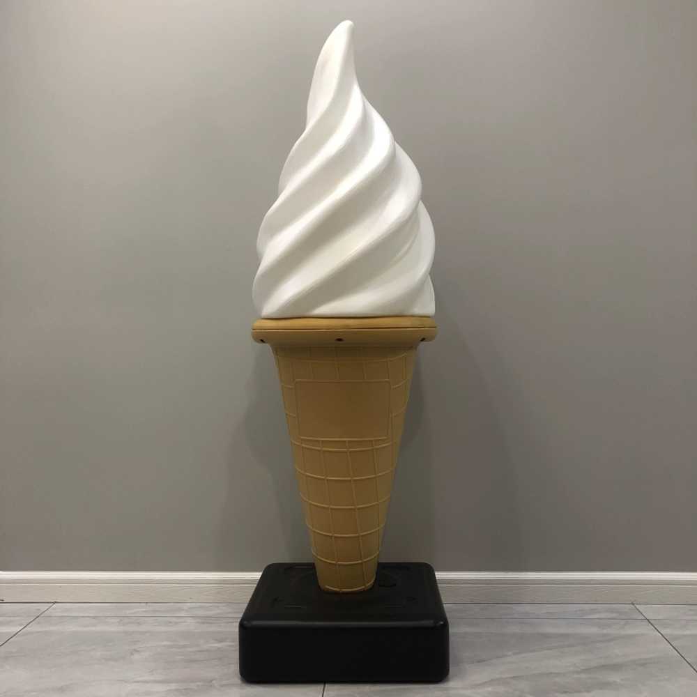 대형 아이스크림모형 LED 매장입구 장식 조형물 150cm - 상세 이미지 5