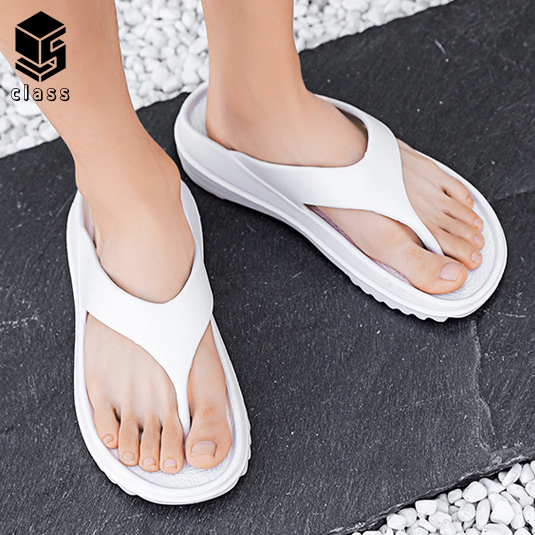 발편한 쪼리 (커플 통굽 푹신한 쿠션)