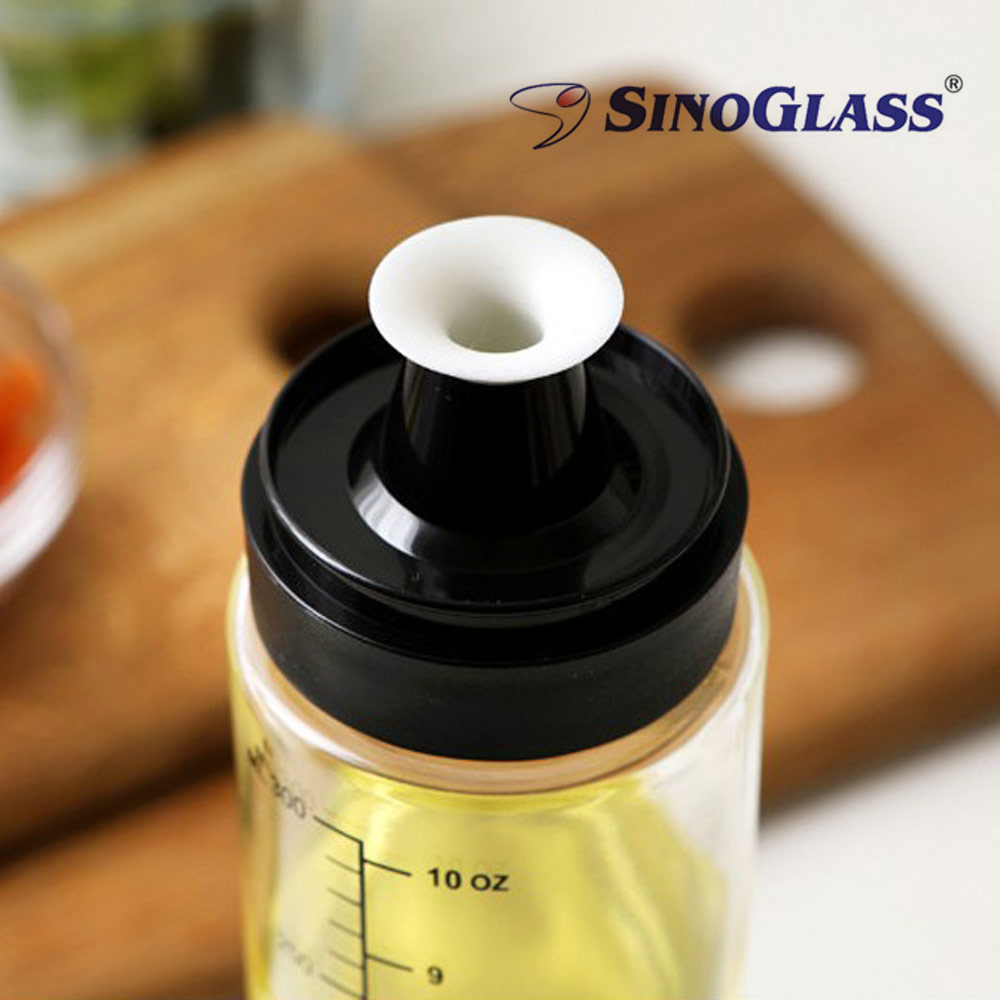 시노글라스 오일 원형 실리콘 실린더형 오일병 320ml 1P - 상세 이미지 2