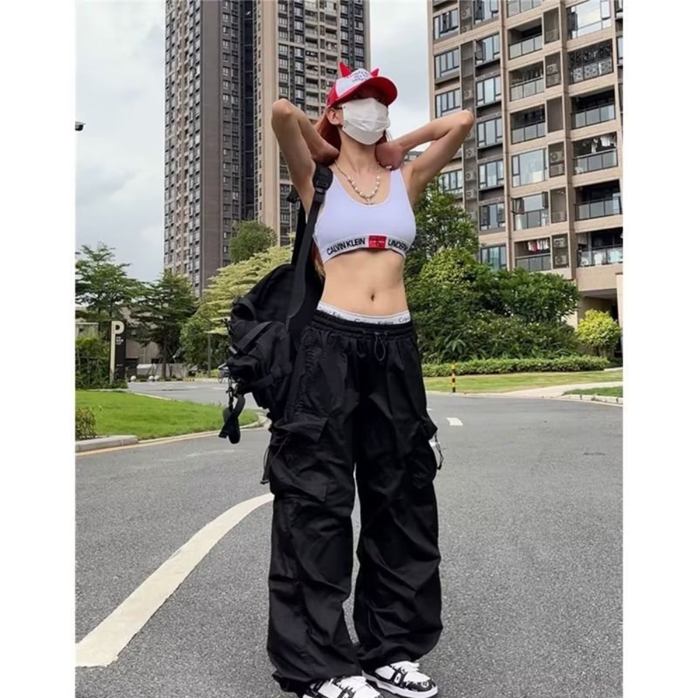 1박2일 시즌4 230회 뉴진스 해린 카고 팬츠 바지 하이틴 밴딩 의상 옷 패션 - 상세 이미지 2