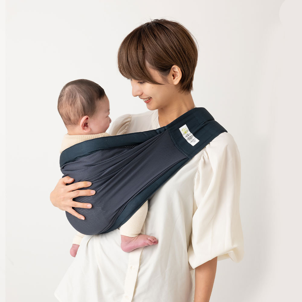 케라타 신생아 슬링 메쉬형 아기띠 베이비슬링 포대기 요람자세