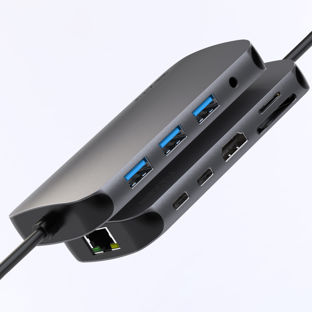 넥스트유 도크존 10in1 8K HDMI2.1 PD 100W USB C타입 멀티허브 - 상세 이미지 4