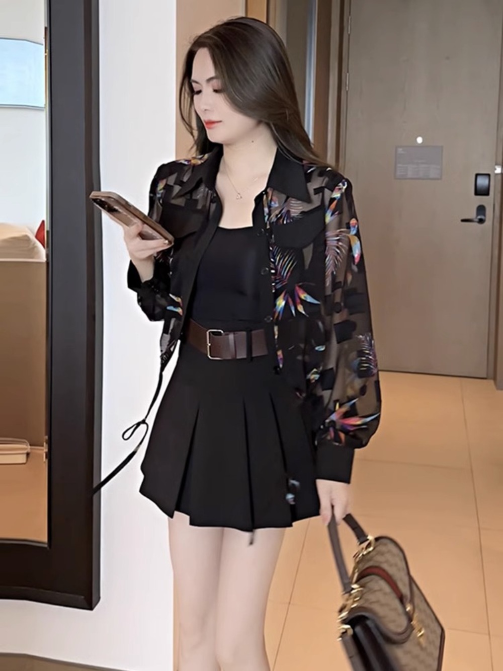 신랑수업 117회 데니안 블라우스 시스루 루즈핏 의상 옷 패션 - 상세 이미지 3