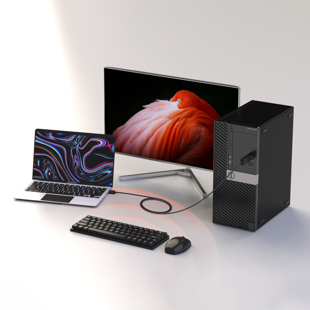 크라판 데이터공유 USB 링크 KM케이블 - 상세 이미지 3