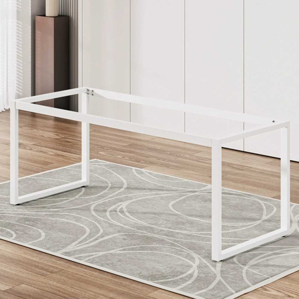 DIY 철제 프레임 좌탁 가구발 테이블다리 책상 벤치 1150x450x725mm - 상세 이미지 3