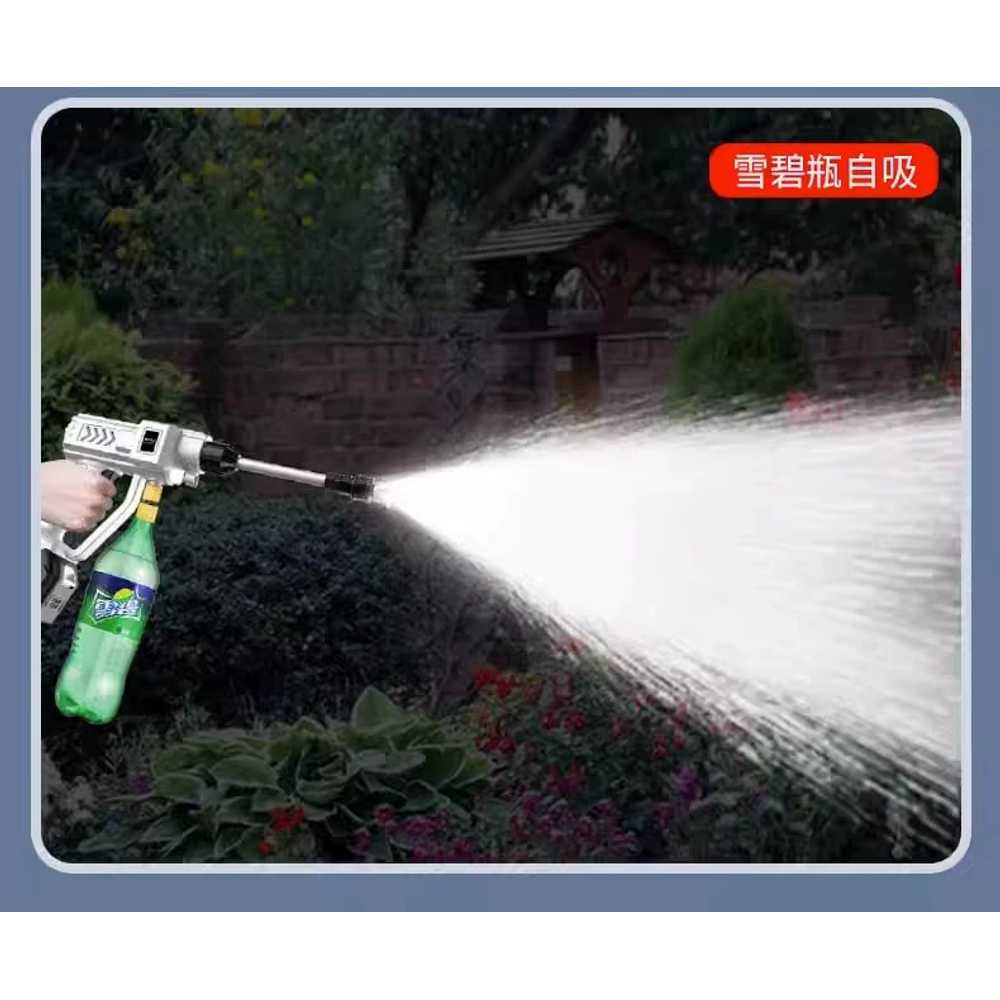 무선 세차건 고압 워터건 텃밭 물주기 급수 마당청소 표준 세트 이미지 6