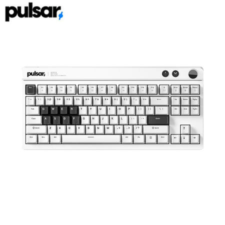 펄사 Pulsar XBOARD QS 기계식 유선 키보드 (화이트)