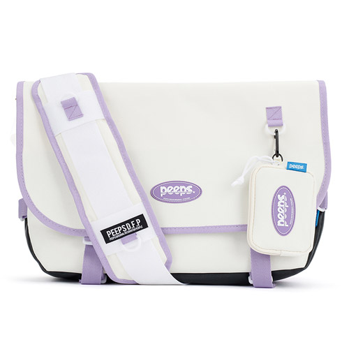 [핍스] PEEPS 어보브 메신저백(ivory) 학생 유스메신저백