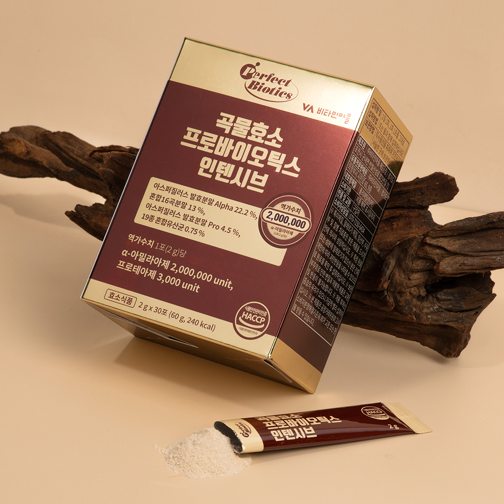 [1개월분] 비타민마을 퍼펙트바이오틱스 200만 역가수치 곡물효소 프로바이오틱스 인텐시브 30포, 1개 이미지 3