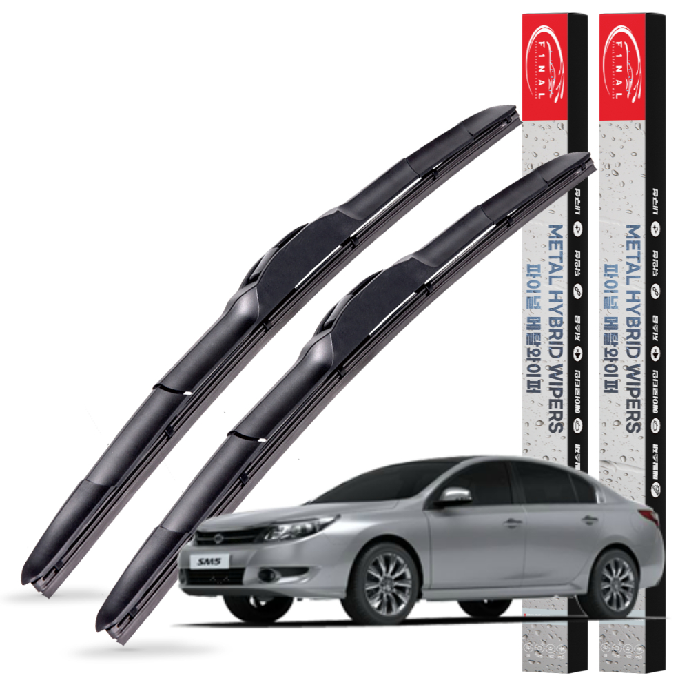 1+1 르노 SM5 전차종 메탈 하이브리드 와이퍼 윈도우브러쉬 3S 600+400mm - 상세 이미지 3