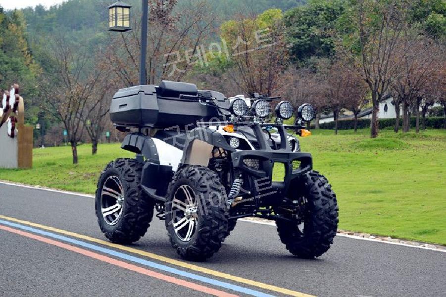 사륜 4륜 구동 오토바이 ATV 바이크 화물 해변 비치 4WD 350cc 운반차 짐운반 - 상세 이미지 4