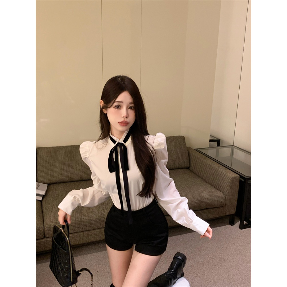 함부로 대해줘 10화 이유영 타이 블라우스 소개팅 럭셔리 의상 옷 패션 - 상세 이미지 5