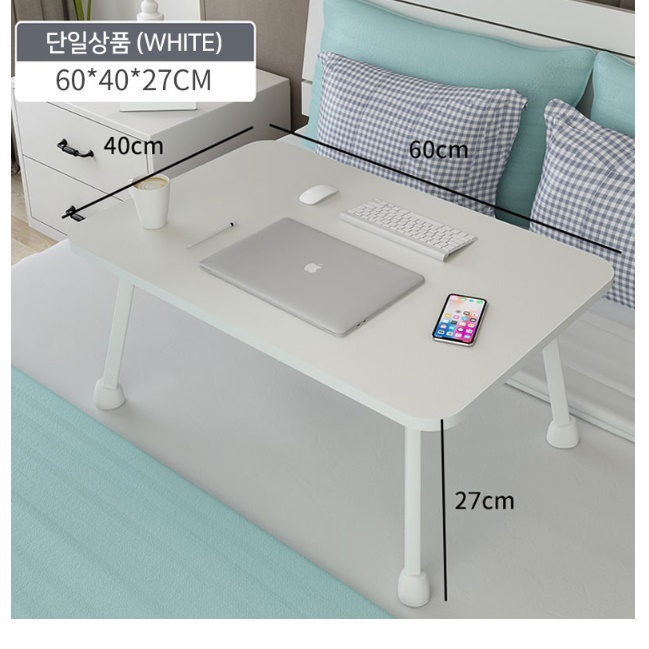 앉은 바닥책상 소형좌식 앉은뱅이책상 접이식낮은책상 - 상세 이미지 3