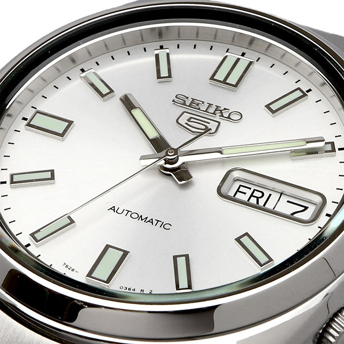 세이코 SEIKO 5 오토매틱 남성 메탈 손목 시계 SNXS73K1 실버 - 상세 이미지 3