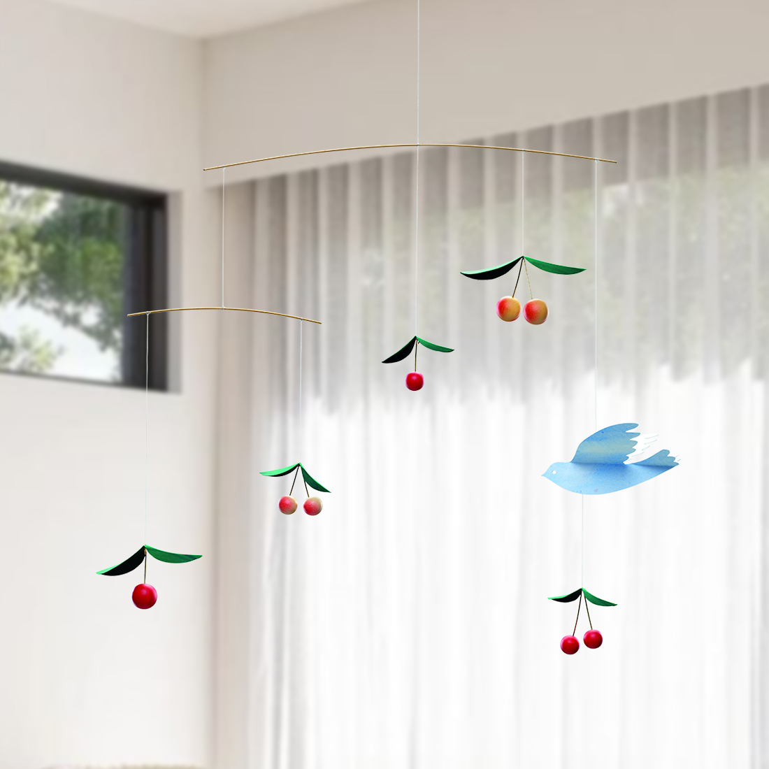 플렌스테드 모빌 체리나무와 새 Flensted Mobiles Cherry Birds - 상세 이미지 3