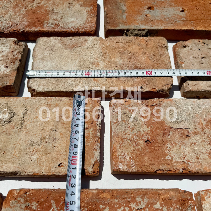 고벽돌 킹타일 240x110x20T 적고벽돌타일(홍고) / 하다건재
