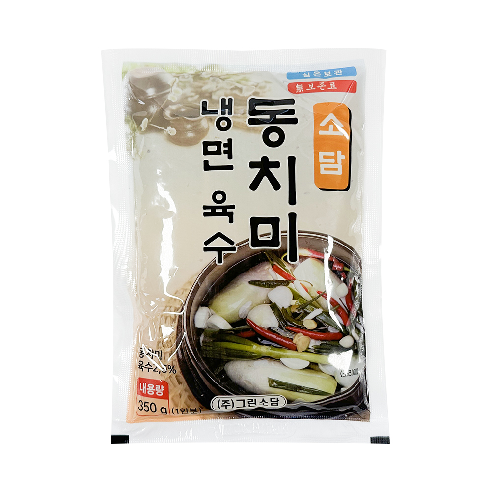 동치미냉면육수 물냉면육수 냉면재료 350g, 30개 - 상세 이미지 2