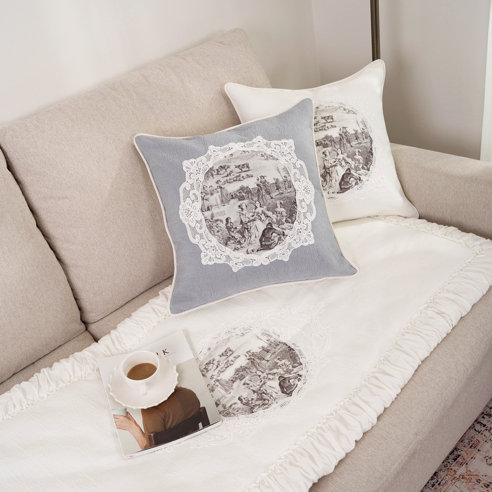 마벨로제 루시앙 인견 쇼파패드 3인 미끄럼방지 소파매트