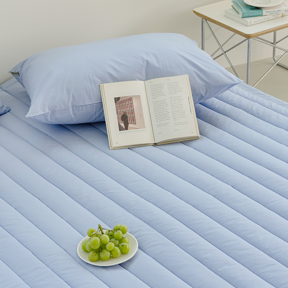 미드나잇 순면 40수 고밀도 고정밴딩 침대패드 SS