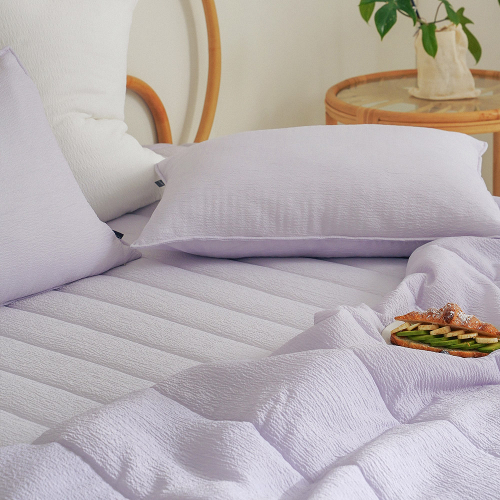 누비지오 홀리데이 시어서커 고정밴드 여름침대패드 SS