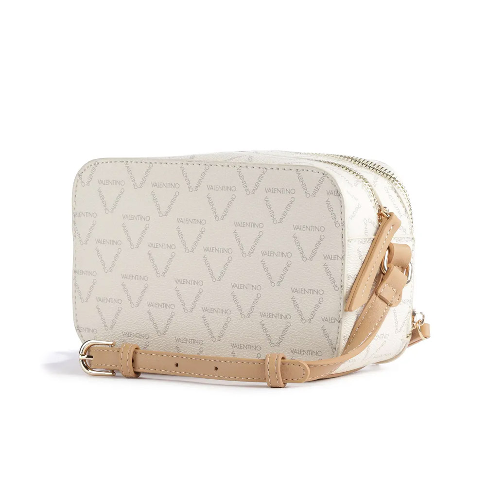 발렌티노 마리오 리우토 로고패턴 크로스백 숄더백 크림 - 상세 이미지 3